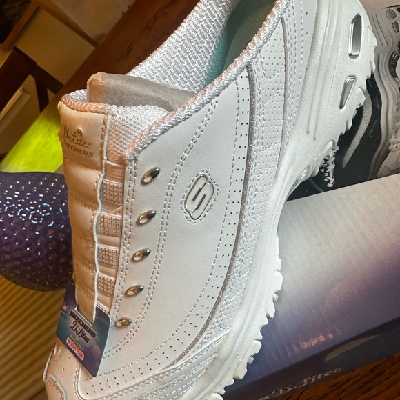 Skechers Women's White Sneakers - Picture 2 of 5
